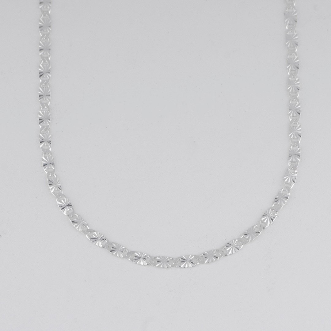 CADENA ESCALERA DIAMANTADA DESTELLO 2.5MM-45CM