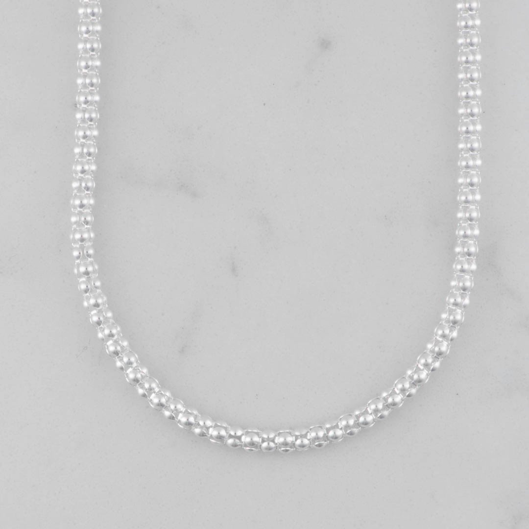 CADENA CILINDRO BOLITAS 3MM-50CM