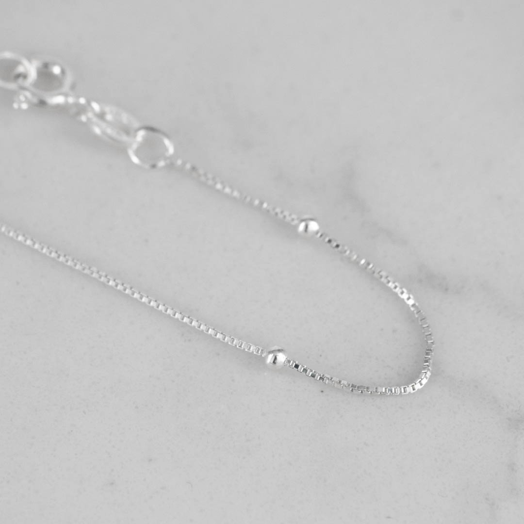 PULSERA VENECIANA BOLITAS 2MM-18CM - Imagen 2